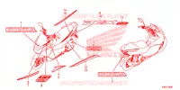 STICKERS for Honda PCX 150 2018