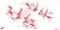 PEDAL for Honda CB 500 F ABS 2018