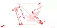 SIDE STAND for Honda CB 500 F ABS 2018