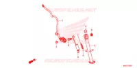 SIDE STAND for Honda CB 650 F ABS 2018