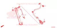 SIDE STAND for Honda CB 500 X ABS 2018