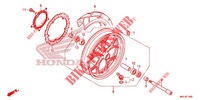 FRONT WHEEL for Honda NC 750 X ABS 2018