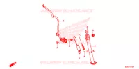 SIDE STAND for Honda CB 650 F 2018