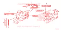 STICKERS for Honda SH 125 D 2E 2017