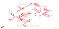 PEDAL for Honda TRX 250 FOURTRAX RECON Standard 2021