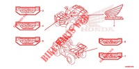 STICKERS for Honda FOURTRAX 500 FOREMAN BASE 2018
