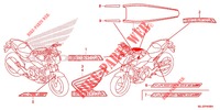 STICKERS for Honda NC 750 S DCT 2014