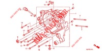 RIGHT CRANKCASE for Honda VISION 50 2012