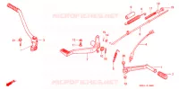 PEDAL/KICK STARTER ARM  for Honda NS 50 F 1987