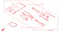 TOOL   for Honda NS 50 F BLUE 1988