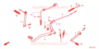 PEDAL/KICK STARTER ARM  for Honda MONKEY 50 ANNIVERSARY 50TH BLACK 2017