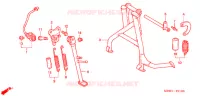 SIDE STAND for Honda CBR 600 F4 2001