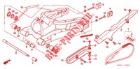 SWING ARM (CBR600RR5,6) for Honda CBR 600 RR MOVISTAR 2006