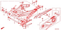 SWINGARM   CHAIN CASE for Honda CBR 650 R 2020