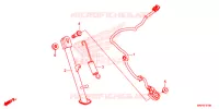 SIDE STAND for Honda CB 500 X ABS 2020