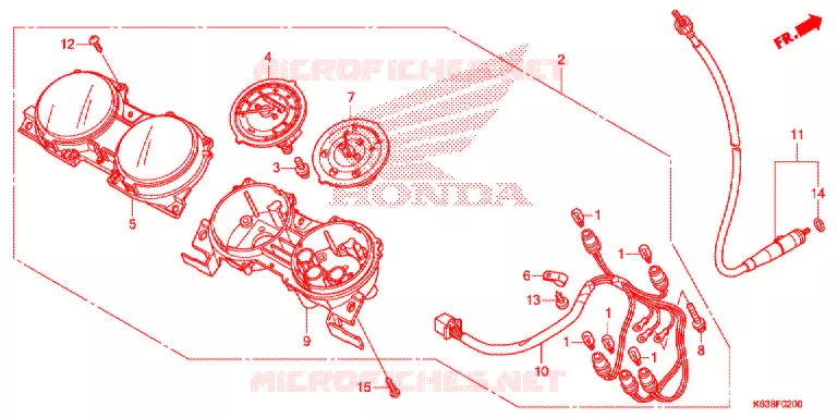 METER Honda MOTO 110 CD 2017  CB110C2MH