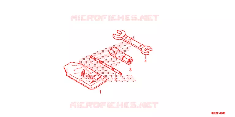 TOOLS - BATTERY BOX Honda MOTO 110 CD 2017  CB110C2MH