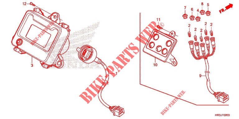 METER   PILOT LAMP for Honda FOURTRAX 420 RANCHER 4X4 Manual Shift 2018