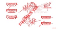 STICKERS for Honda FOURTRAX 500 FOREMAN BASE 2019