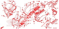 REAR FENDER for Honda FOURTRAX 520 RUBICON DCT EPS 2020