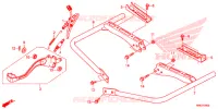 PEDAL for Honda FOURTRAX 520 FOREMAN RUBICON 4X4 AT DCT EPS 2020