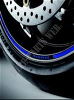 Blue rims stickers HONDA RACING -Honda