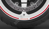 Stickers Rims HONDA RACING red-Honda